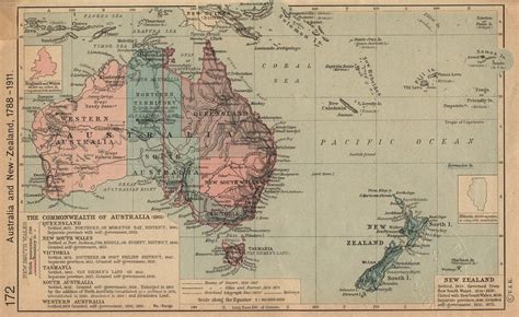 Map Of New Zealand And Australia